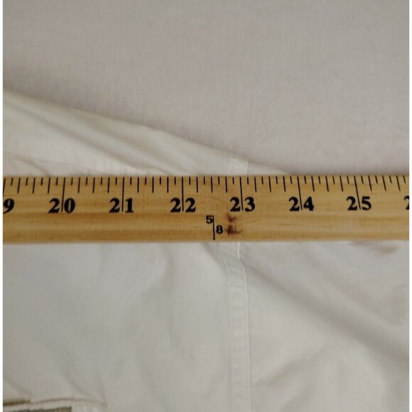 Columbia PFG White Button Up Shirt Short Sleeve Fishing Outdoor Mens XL - Picture 10 of 11